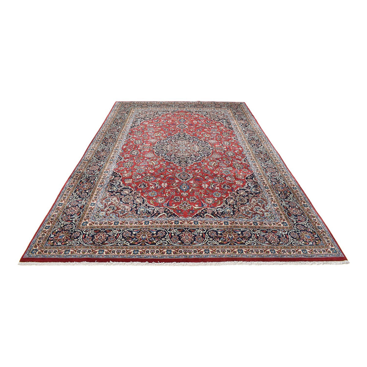 Perser Rug - Keshan - 360 x 246 cm - red