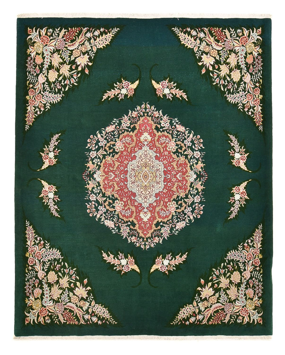 Perser Rug - Tabriz - Royal - 250 x 200 cm - green