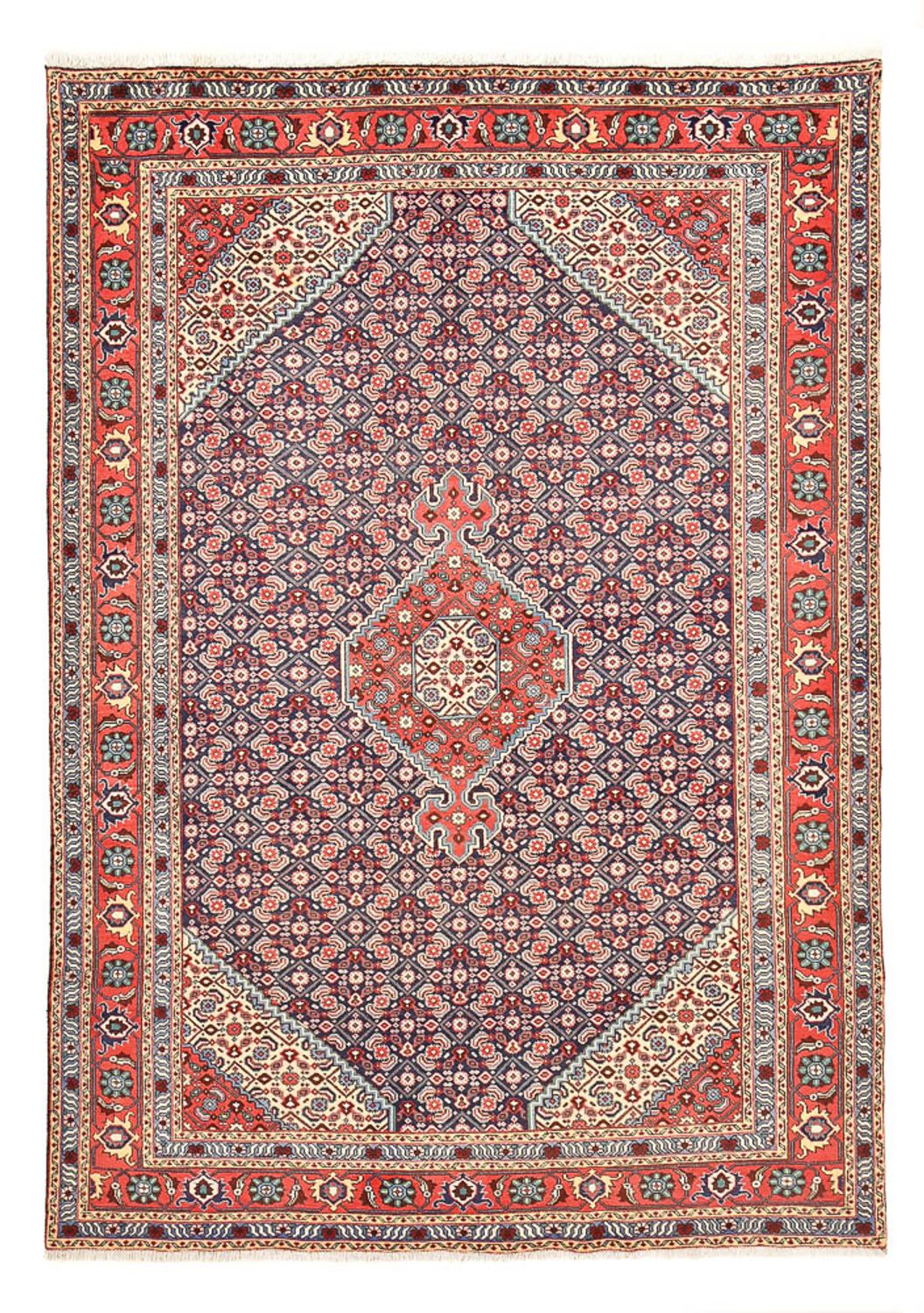 Perser Rug - Nomadic - 287 x 196 cm - bordeaux red