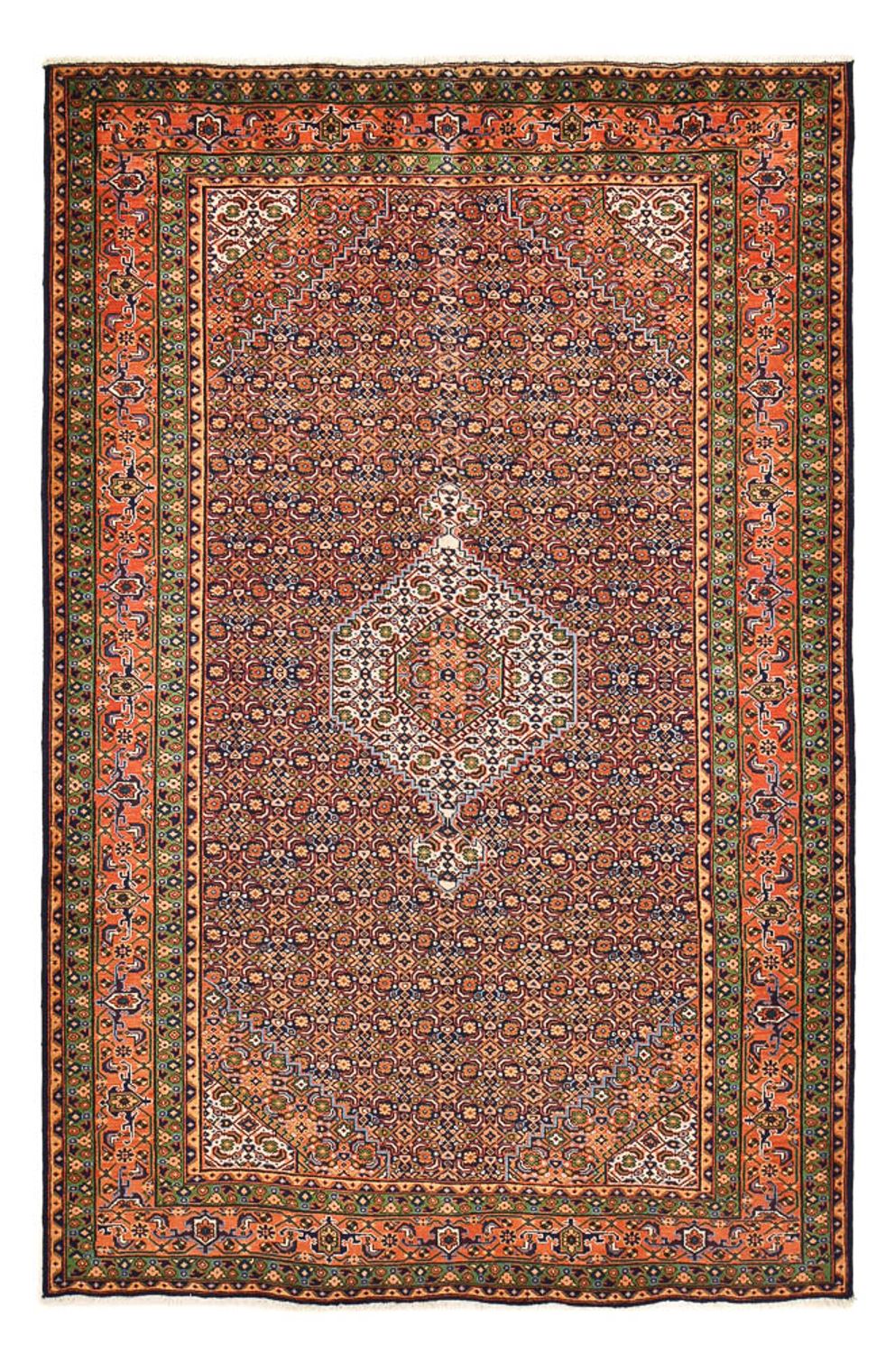 Perser Rug - Nomadic - 307 x 210 cm - dark beige