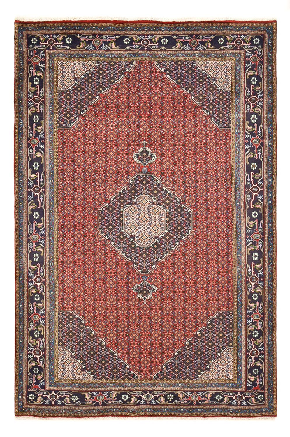 Perser Rug - Nomadic - 287 x 192 cm - bordeaux red