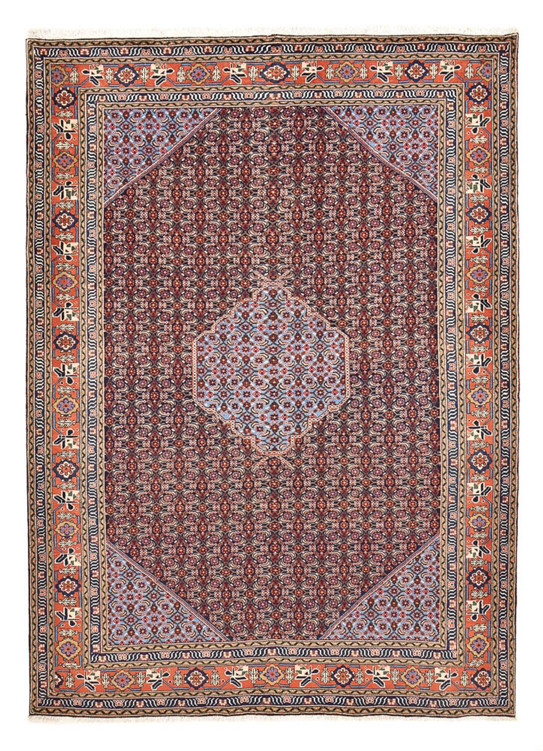 Perser Rug - Nomadic - 293 x 221 cm - dark beige