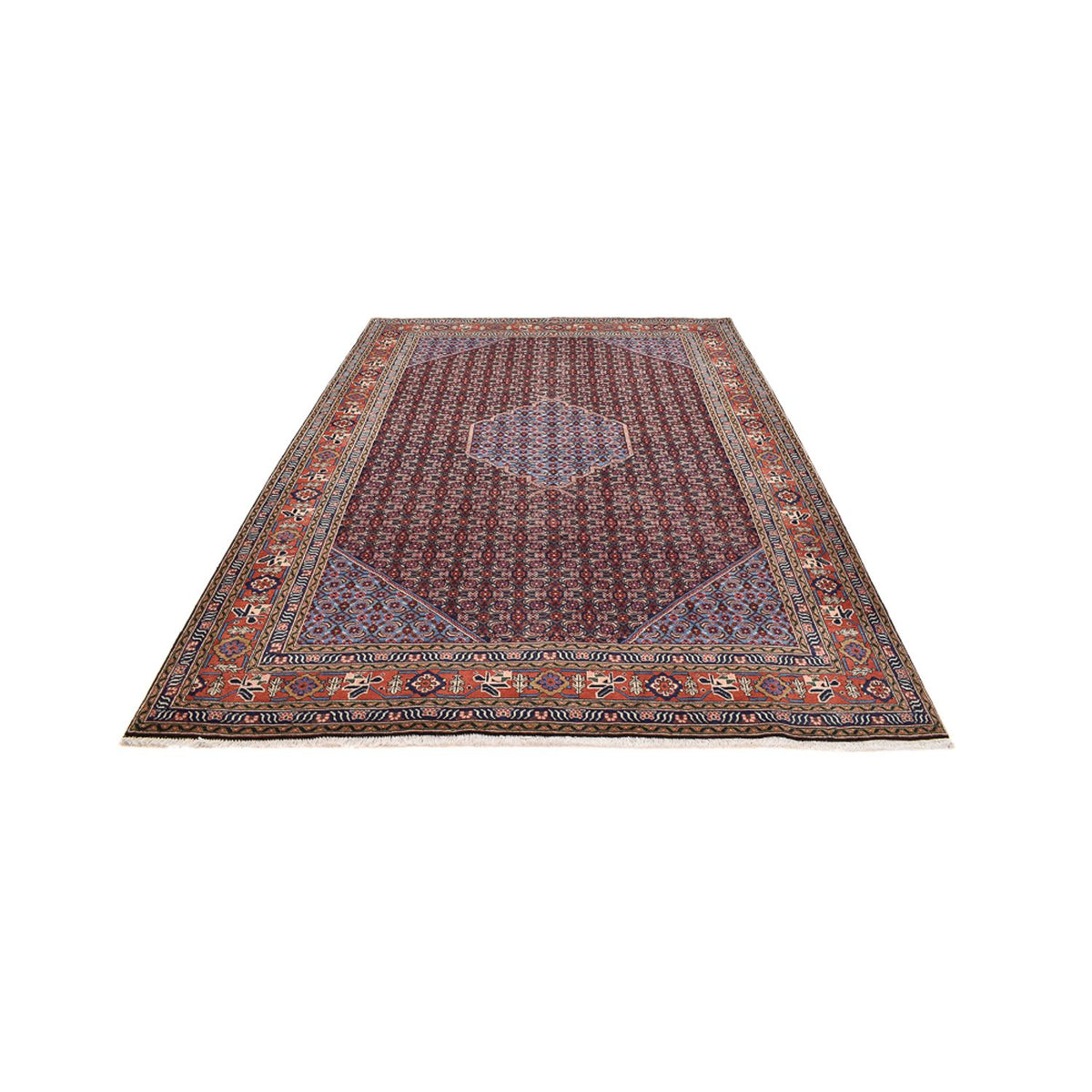 Perser Rug - Nomadic - 293 x 221 cm - dark beige