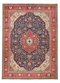 Perser Rug - Tabriz - Royal - 412 x 303 cm - dark blue