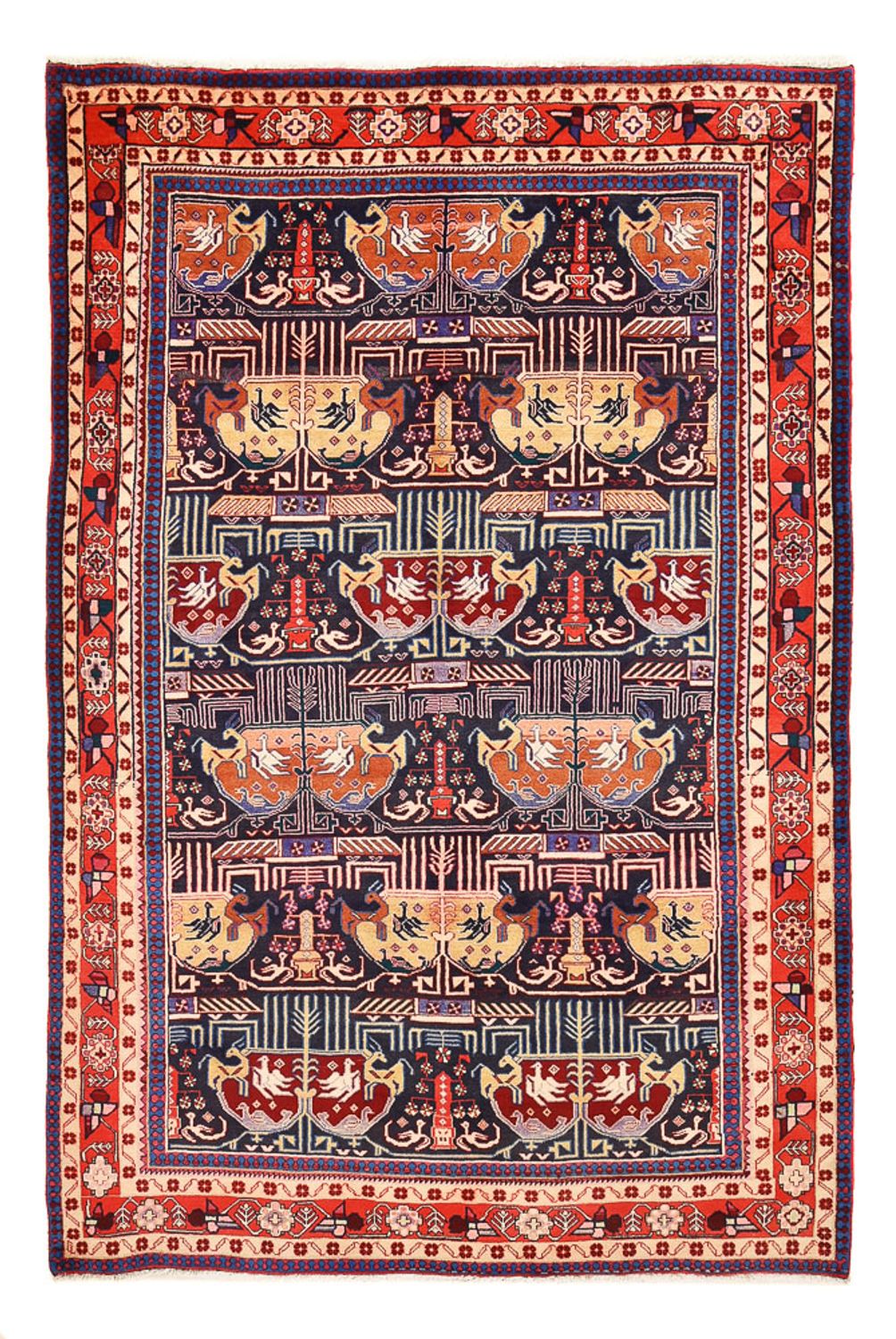 Perser Rug - Nomadic - 289 x 199 cm - multicolored