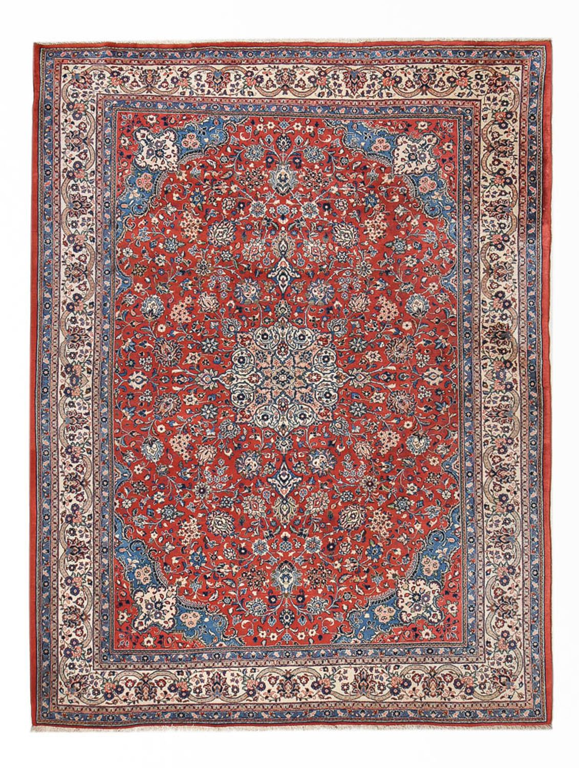 Perser Rug - Keshan - 350 x 257 cm - red