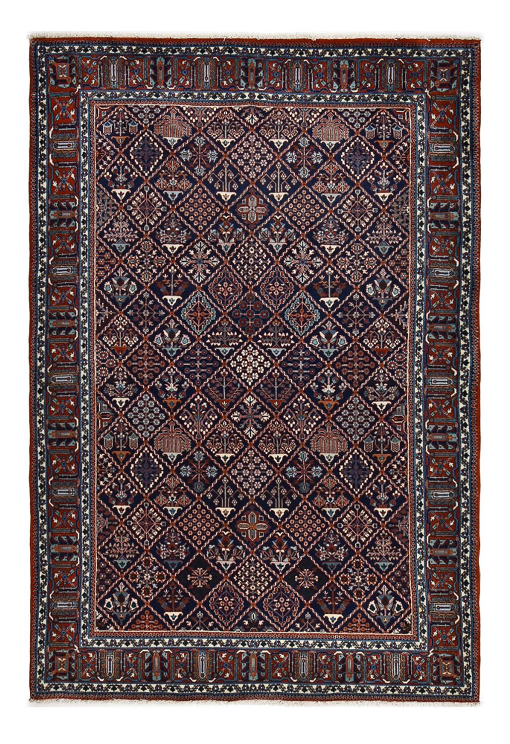 Perser Rug - Nomadic - 300 x 202 cm - wine red