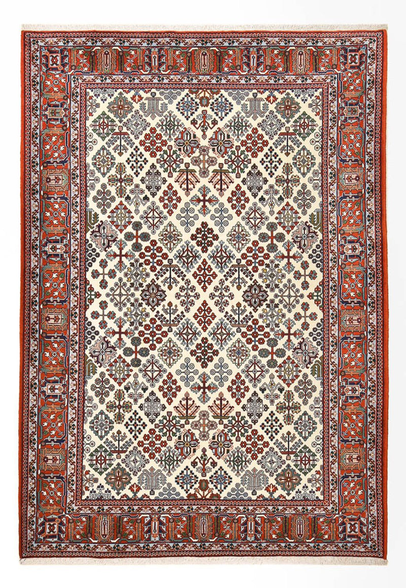 Perser Rug - Nomadic - 246 x 170 cm - cream