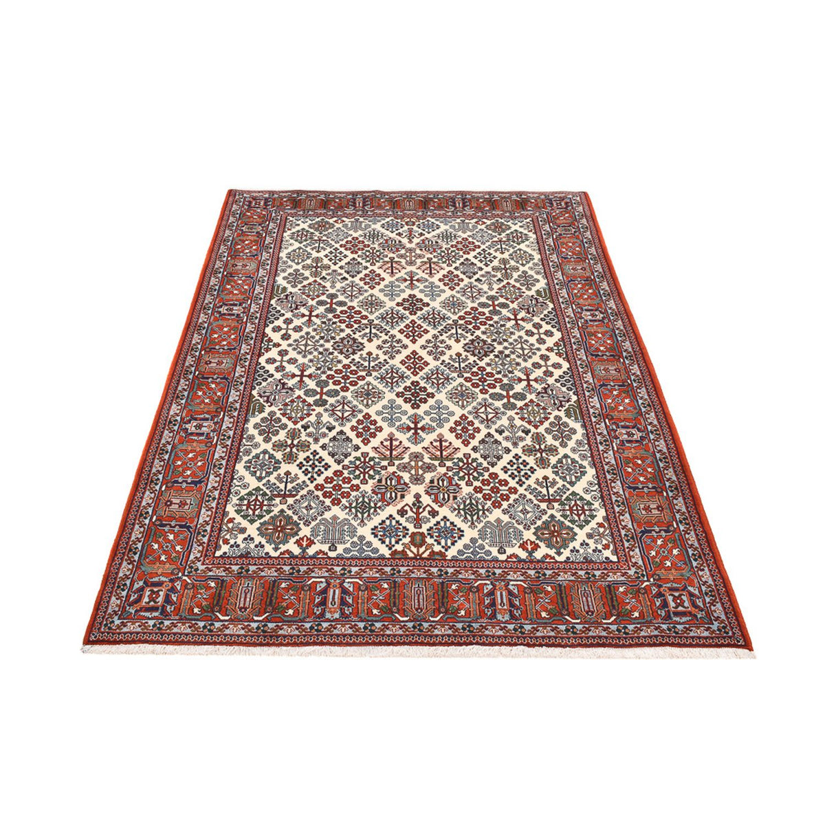 Perser Rug - Nomadic - 246 x 170 cm - cream