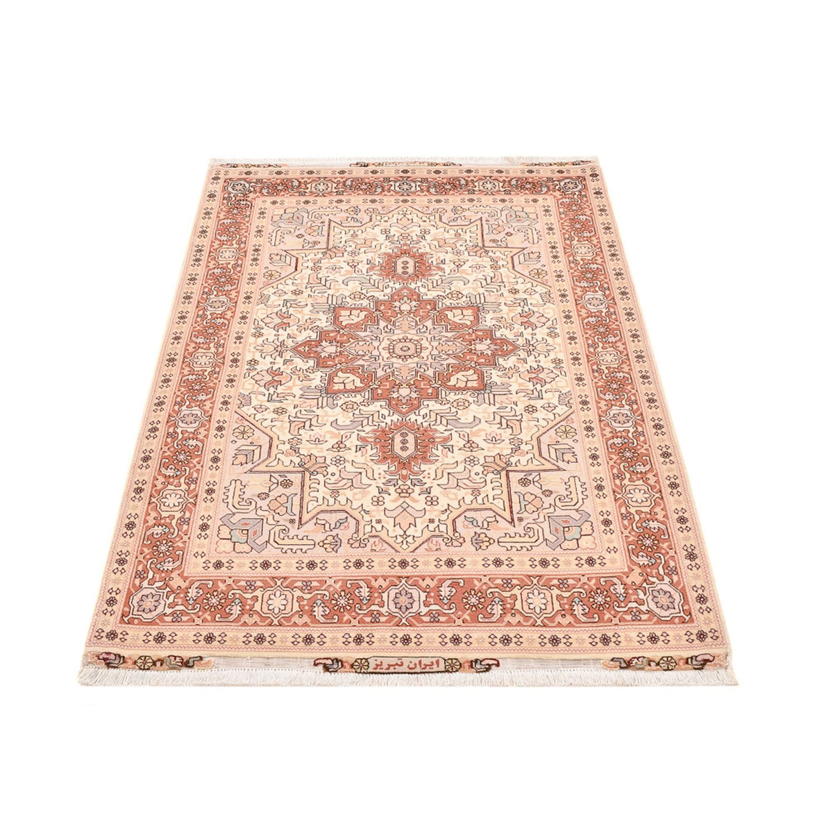 Perser Rug - Tabriz - Royal - 153 x 100 cm - light beige