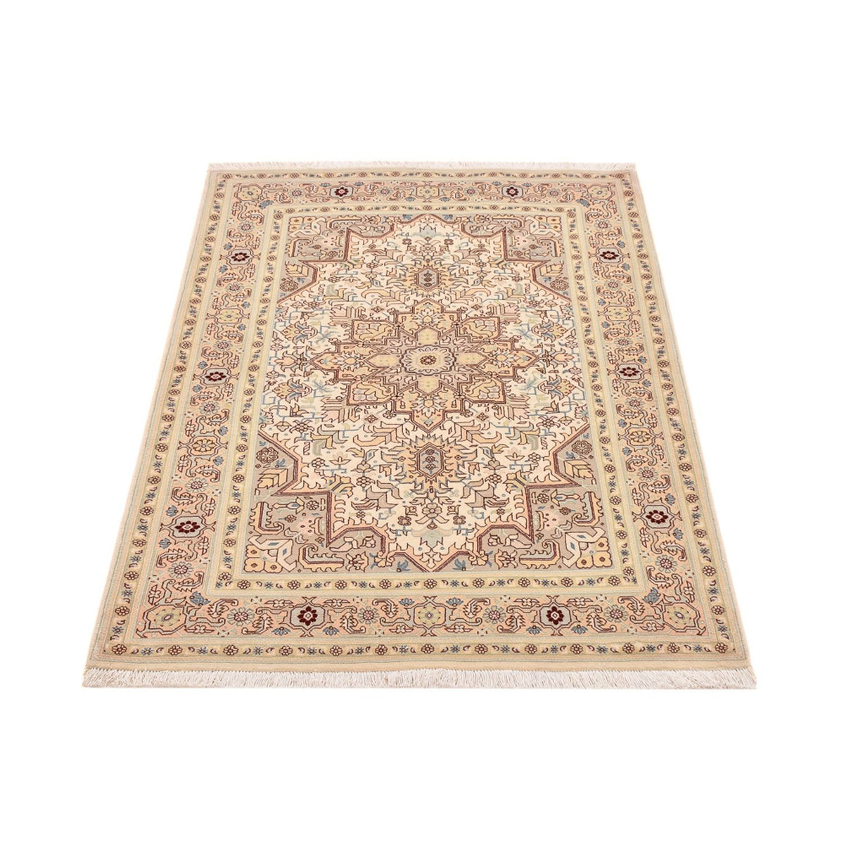Perser Rug - Tabriz - Royal - 148 x 100 cm - light beige