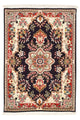Tabriz - 50 Raj Rug 60x89cm - Persian Rugs