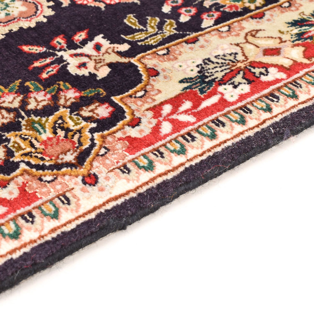 Tabriz - 50 Raj Rug 60x89cm - Persian Rugs
