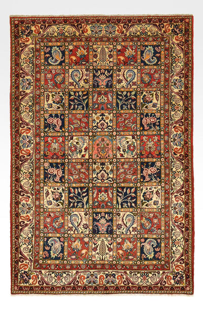 Bakhtiari Rug 158x237cm - Persian Rugs
