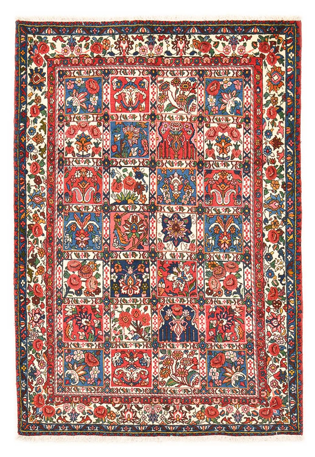 Perser Rug - Nomadic - 192 x 136 cm - multicolored