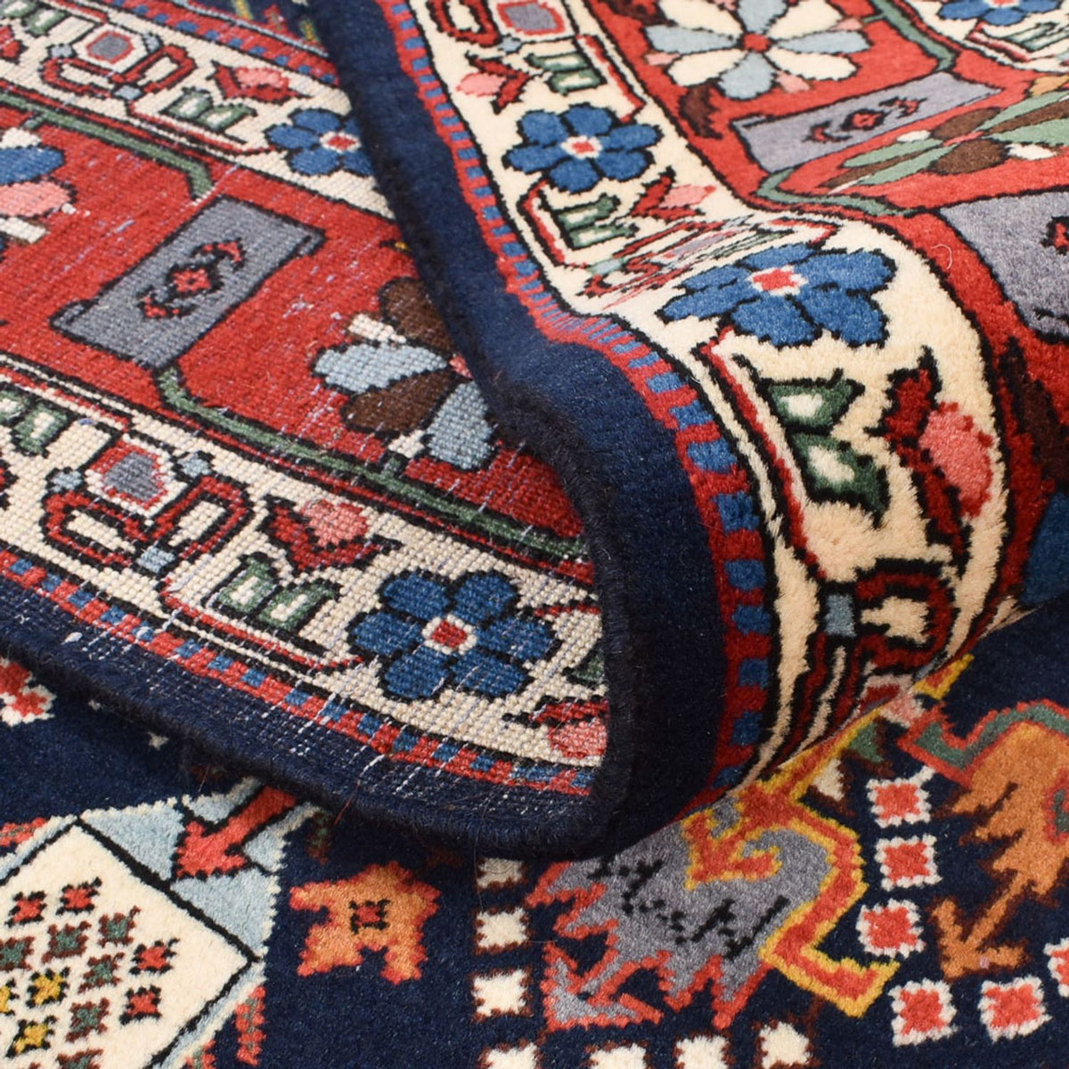 Perser Rug - Nomadic - 206 x 140 cm - multicolored