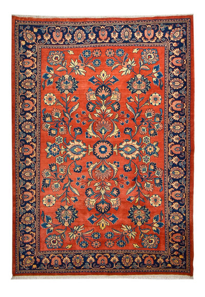 Sarouk Rug 218x302cm - Persian Rugs - red