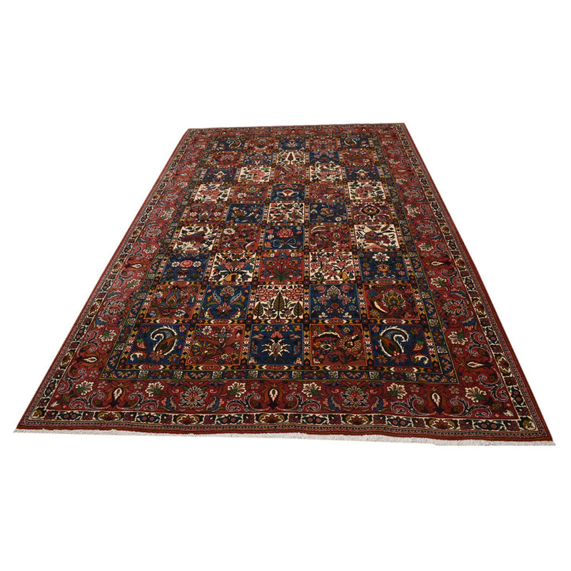 Perser Rug - Nomadic - 313 x 201 cm - dark red