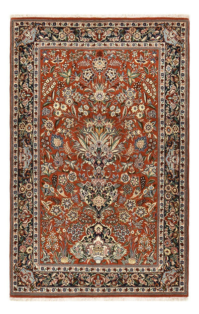 Sarouk Rug 138x203cm - Persian Rugs - rust
