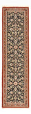 Runner Perser Rug - Ghom - Royal - 196 x 54 cm - dark blue