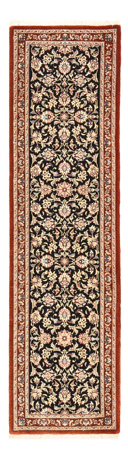 Runner Perser Rug - Ghom - Royal - 196 x 54 cm - dark blue
