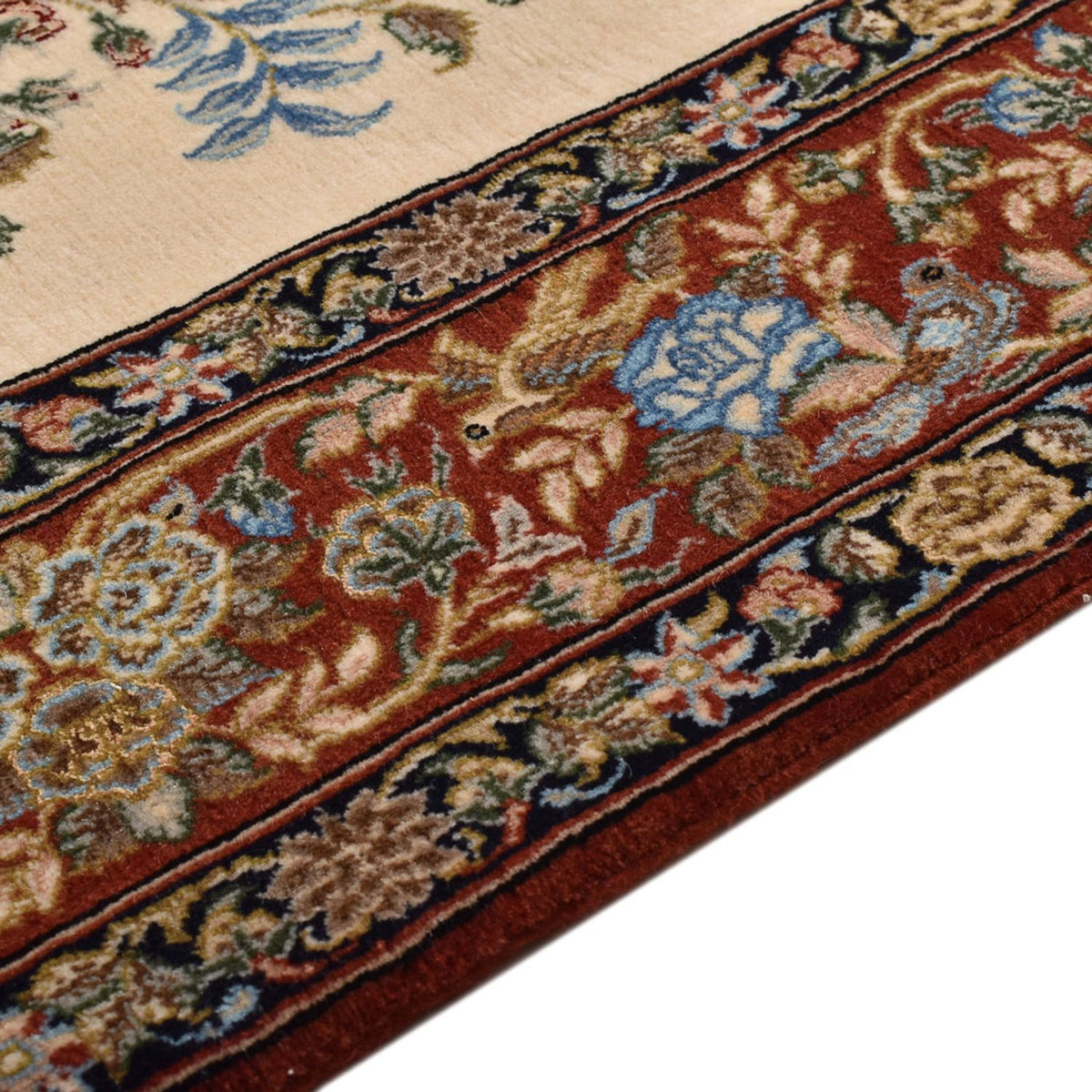 Perser Rug - Ghom - Royal - 201 x 129 cm - light beige