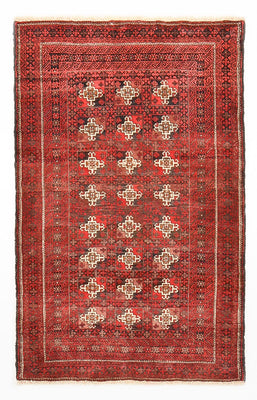 Belutsch Rug - 150 x 99 cm - red