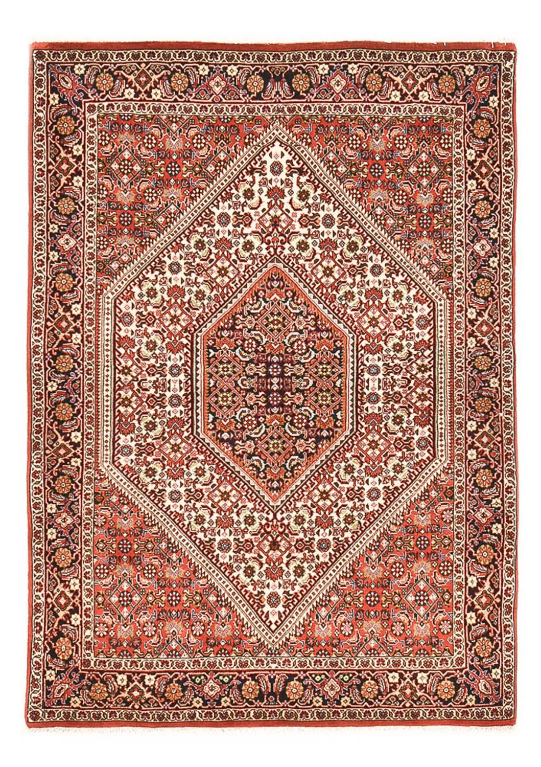 Perser Rug - Bidjar - 157 x 108 cm - red