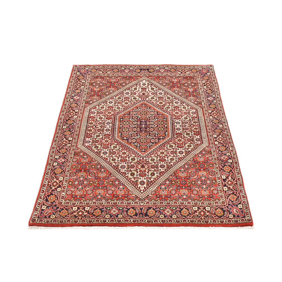 Perser Rug - Bidjar - 157 x 108 cm - red