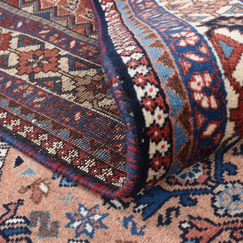 Perser Rug - Nomadic square  - 203 x 193 cm - light red