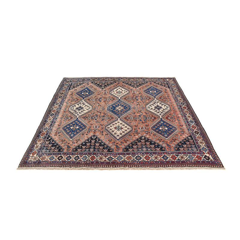 Perser Rug - Nomadic square  - 203 x 193 cm - light red
