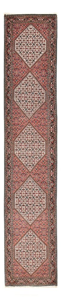Runner Perser Rug - Bidjar - 400 x 83 cm - light red