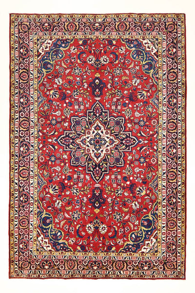 Sarouk Rug 212x315cm - Persian Rugs - red