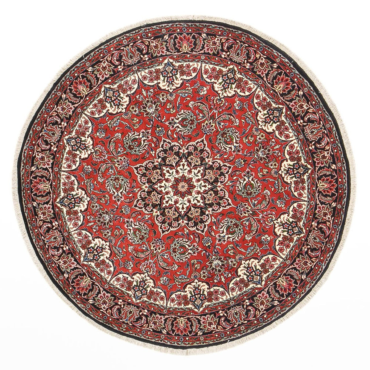 Perser Rug - Bidjar round  - 150 x 150 cm - red