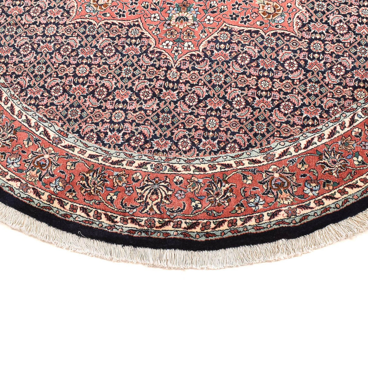 Perser Rug - Bidjar round  - 155 x 155 cm - dark red