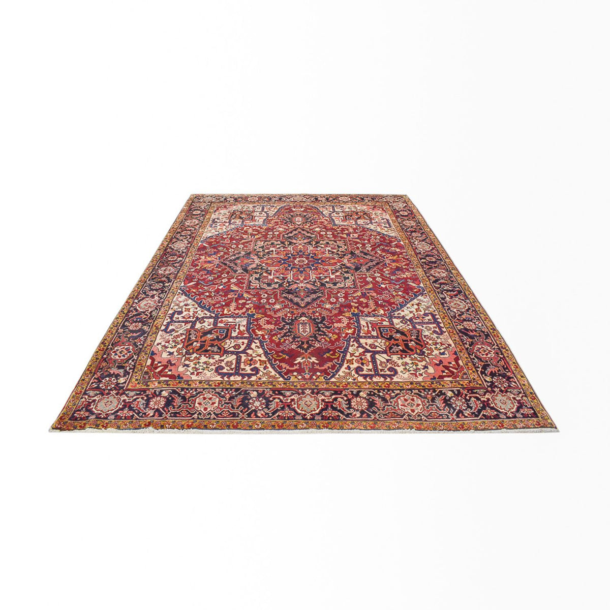 Perser Rug - Nomadic - 335 x 255 cm - bordeaux red