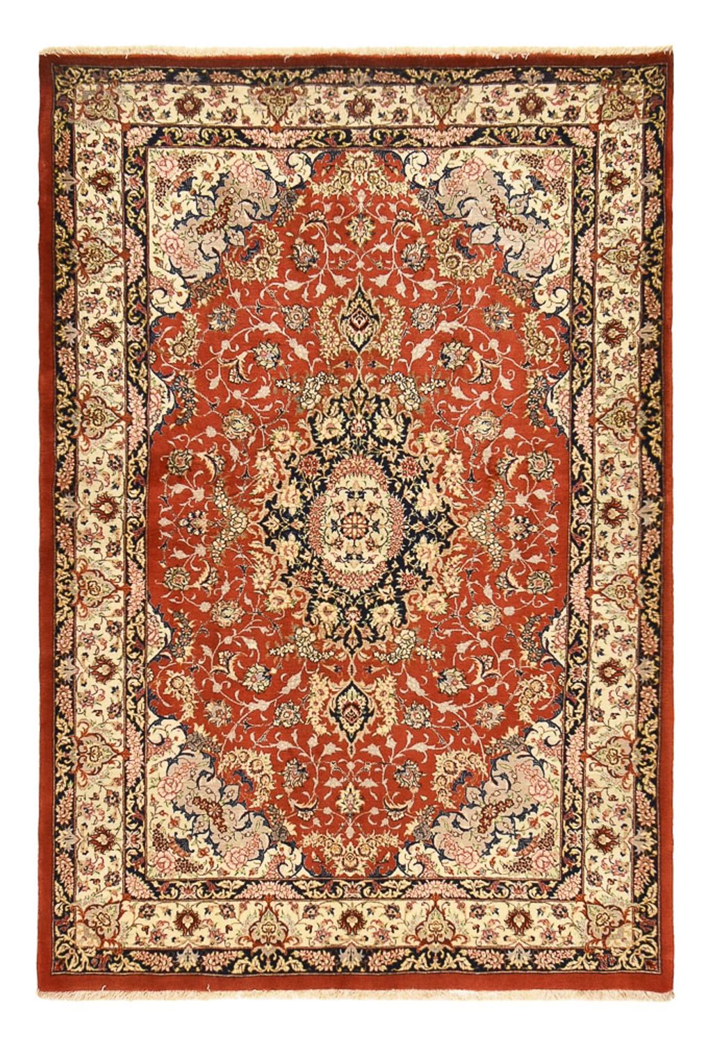 Perser Rug - Ghom - Royal - 205 x 138 cm - red