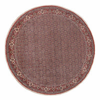 Perser Rug - Bidjar round  - 300 x 300 cm - dark red