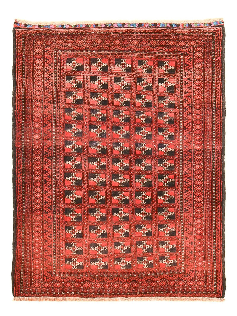 Belutsch Rug - 124 x 95 cm - red
