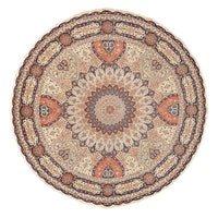 Perser Rug - Tabriz - Royal round  - 312 x 312 cm - beige