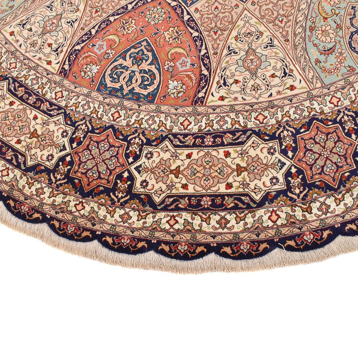 Perser Rug - Tabriz - Royal round  - 312 x 312 cm - beige