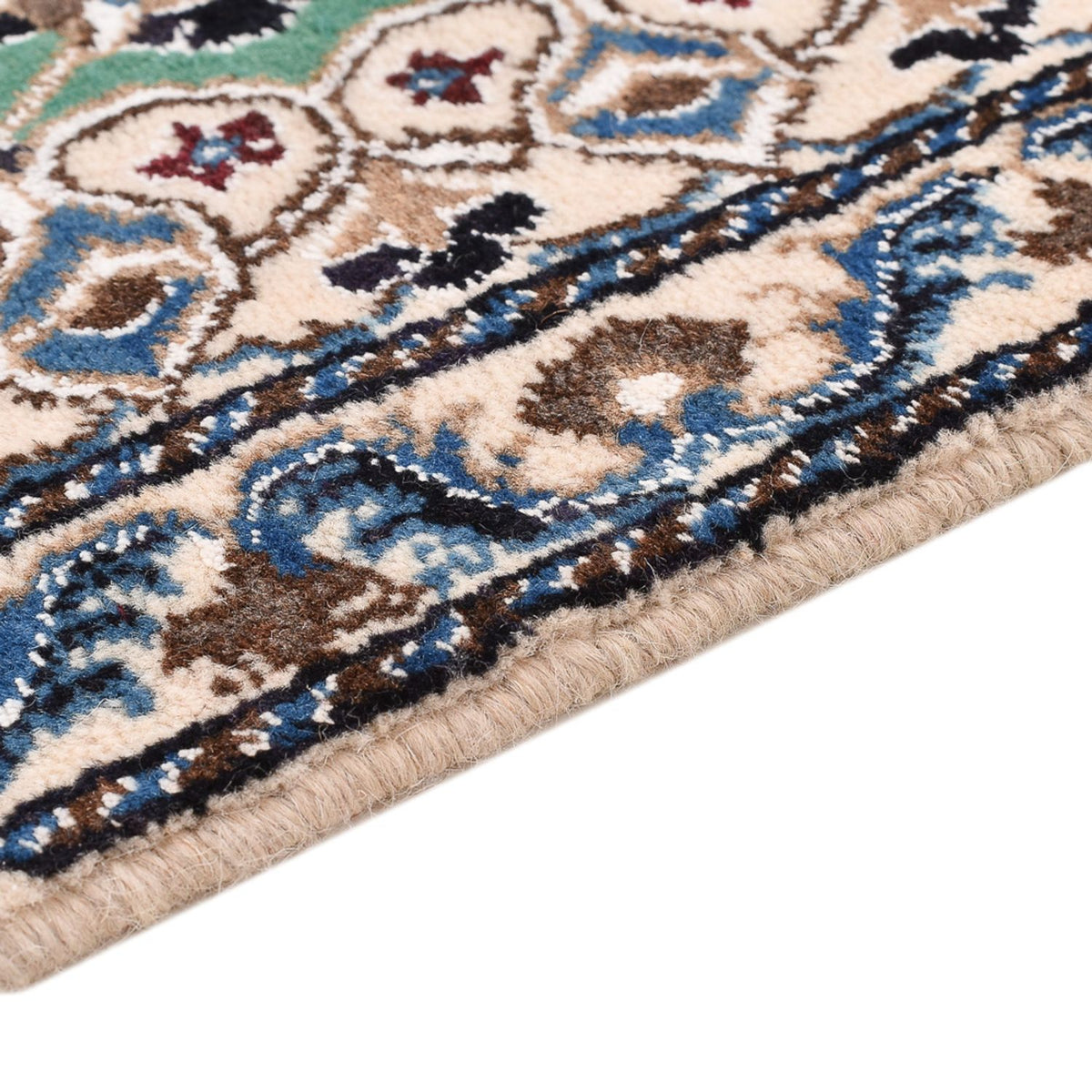 Perser Rug - Nain - Royal - 140 x 87 cm - green