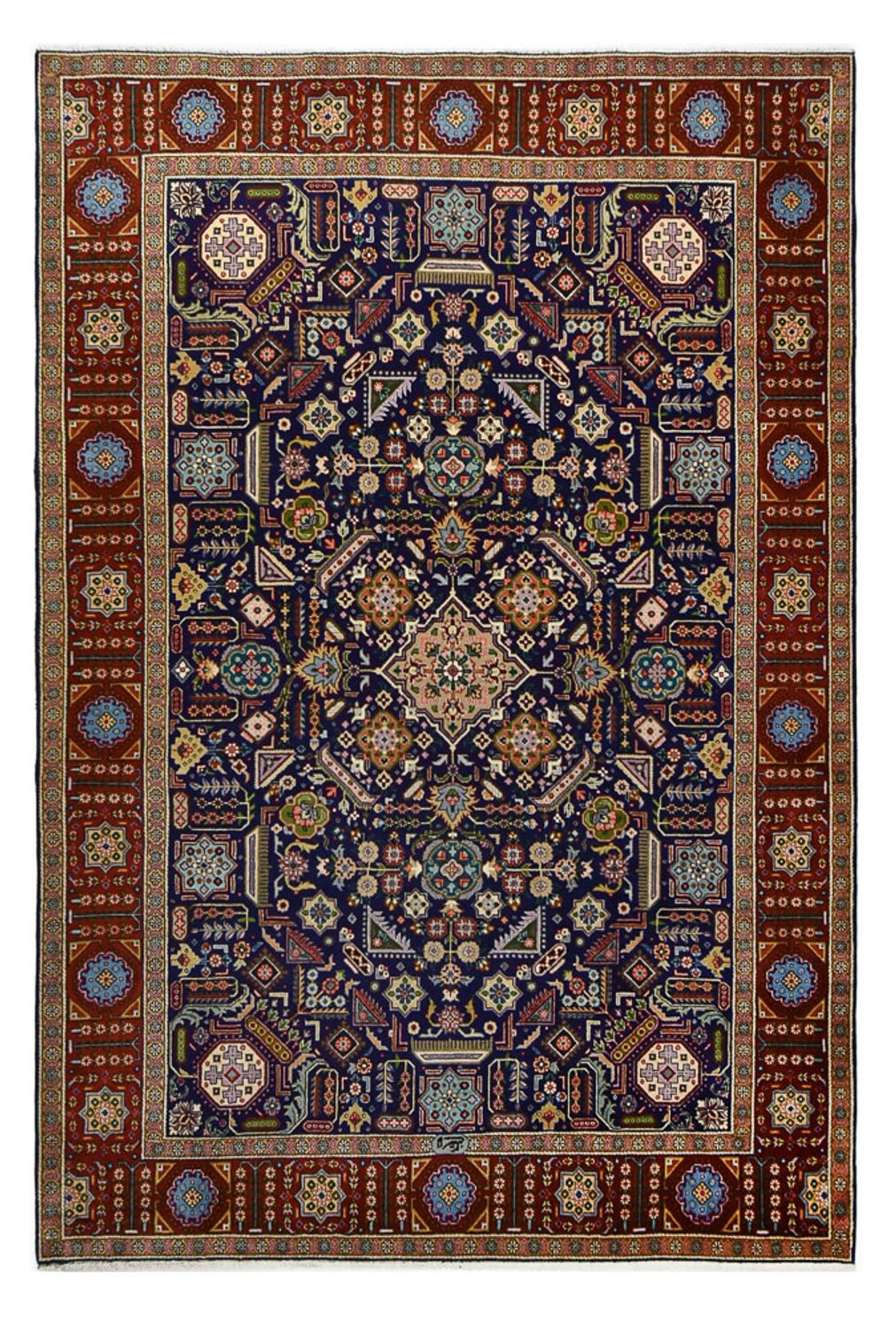 Perser Rug - Nomadic - 298 x 205 cm - wine red
