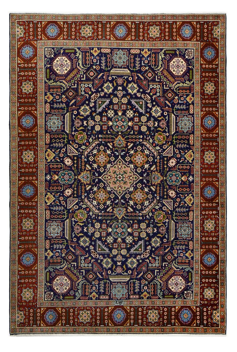 Perser Rug - Nomadic - 298 x 205 cm - wine red