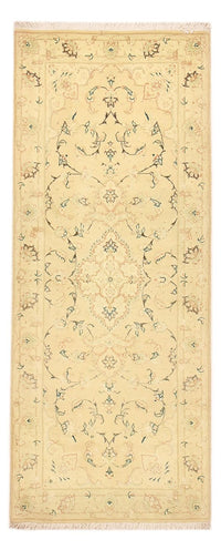 Runner Perser Rug - Tabriz - Royal - 203 x 77 cm - light beige