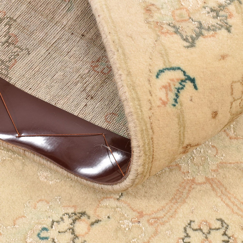 Runner Perser Rug - Tabriz - Royal - 203 x 77 cm - light beige