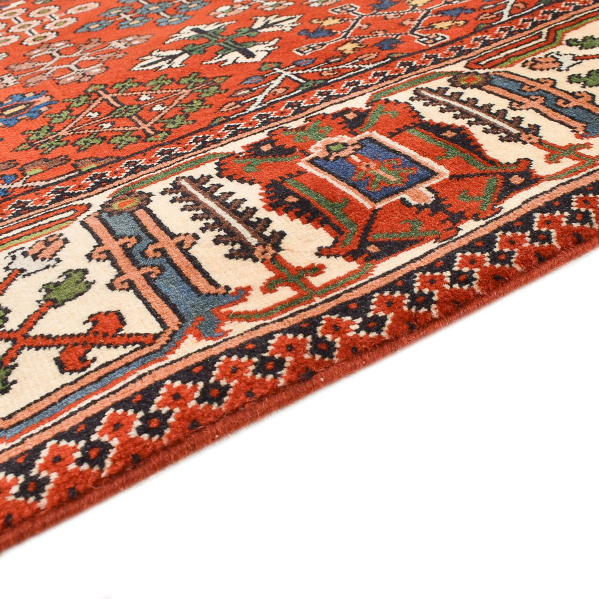 Perser Rug - Nomadic - 218 x 135 cm - light red