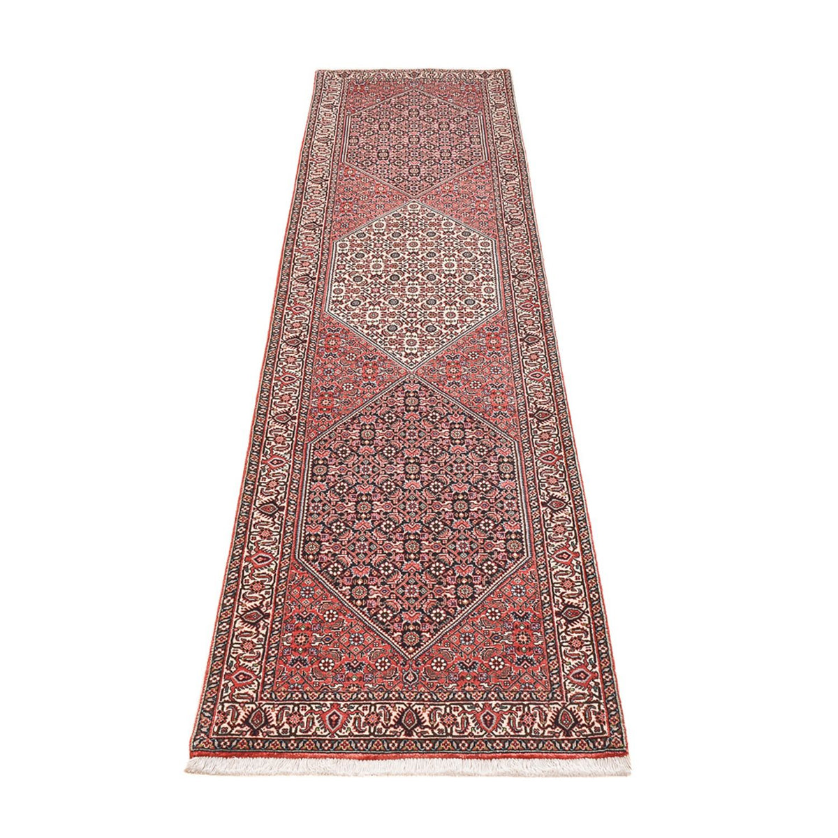 Runner Perser Rug - Bidjar - 290 x 72 cm - rust