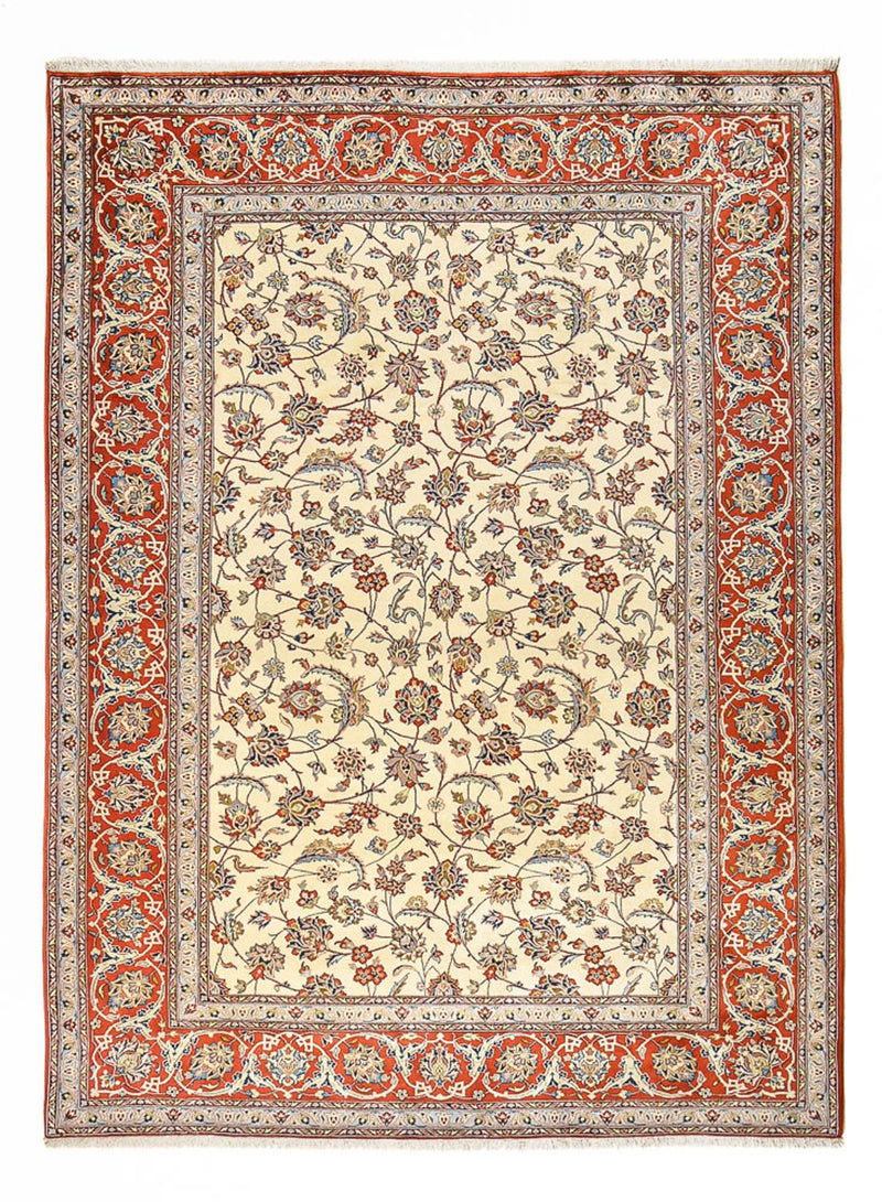 Perser Rug - Isfahan - Premium - 367 x 253 cm - light beige