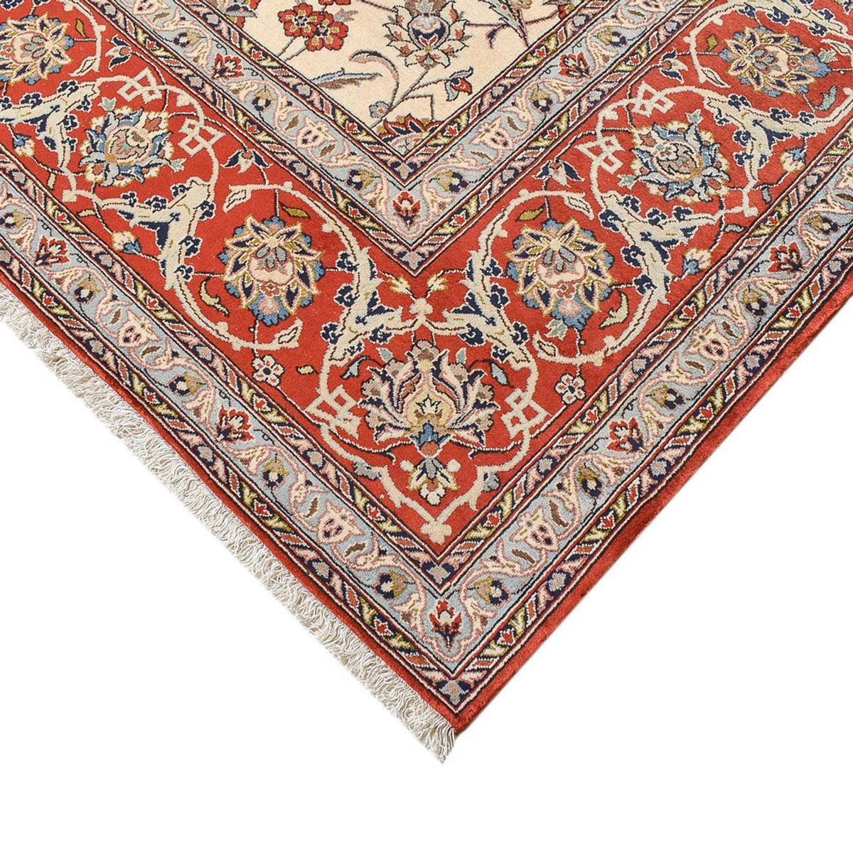 Perser Rug - Isfahan - Premium - 367 x 253 cm - light beige